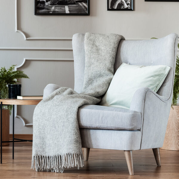 White Comfy Chair