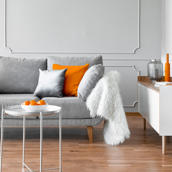 Grey Comfy Sofa